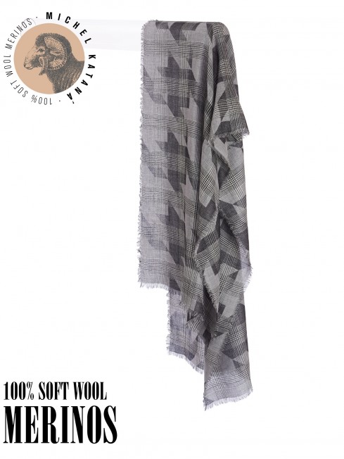 Палантин Унисекс JqTQ.W60_24DMW-2.C/GRIS